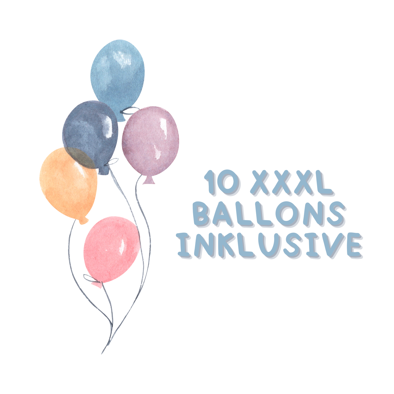 XXXL Party Ballons Lachgas N2O